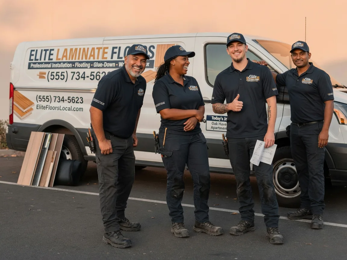 Laminate flooring installation company in Hinton, IA